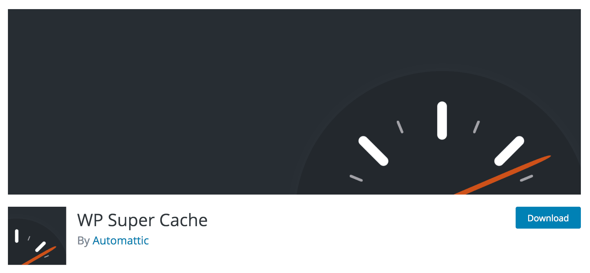 The WP Super Cache plugin.