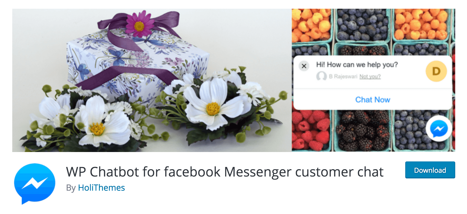 The WP Chatbot plugin.