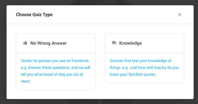 Forminator Quiz Builder Options