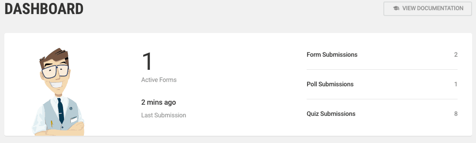 Forminator Dashboard
