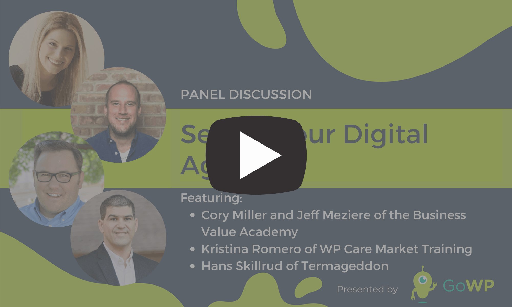 GoWP Panel Discussion: Selling your Digital Agency
