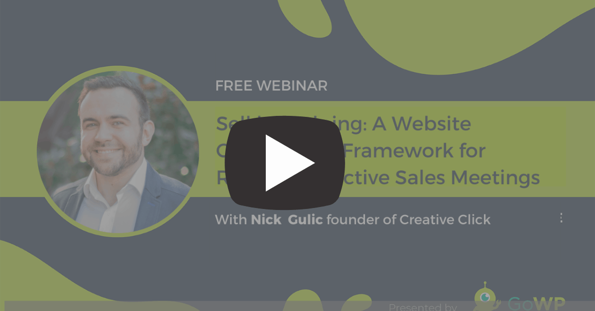 Framework for Running Effective Sales Meetings with Nick Gulic