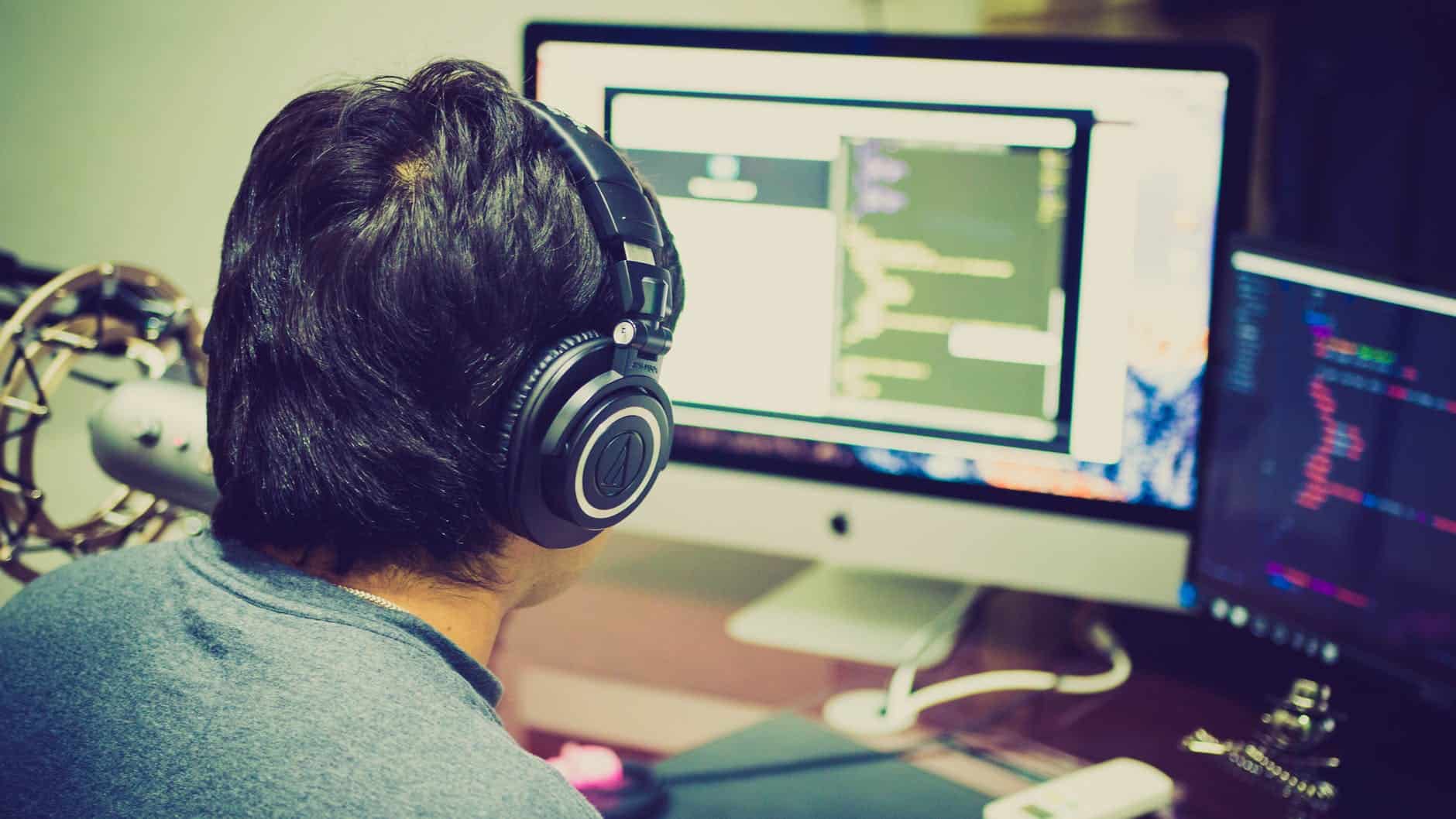 Developer at work