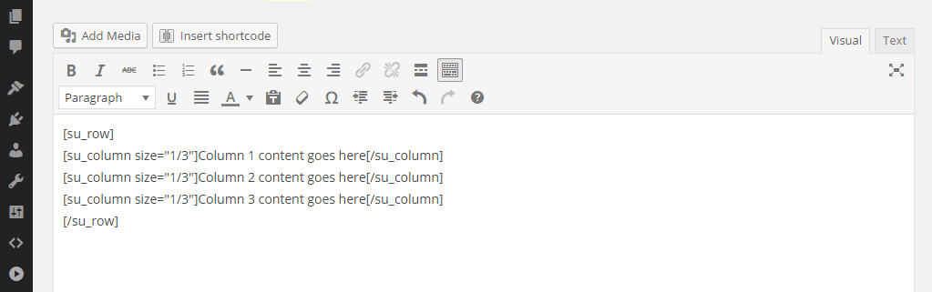 Custom Column Layout